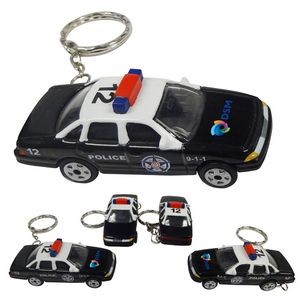 3" 1:64 Police Car Keychain