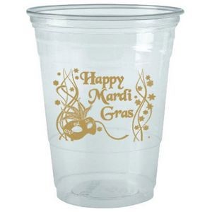 12 Oz. Clear Large Plastic Party Cup (Offset Printing)