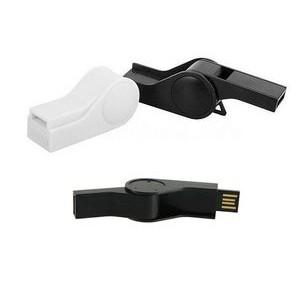 512 MB Retractable Whistle USB Flash Drive