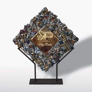 Ingot Plate Award - Gold/Silver 18½"