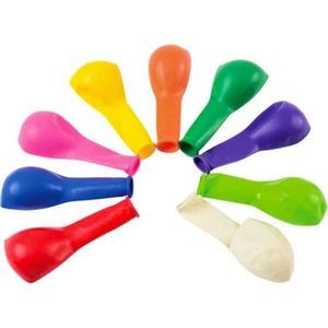 Helium Balloons - Assorted, 9 (Case of 6)