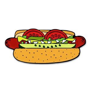 Chicago-Style Hot Dog Pin