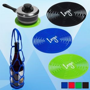 Convertible Silicone Bottle Carrier