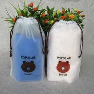 11.9 x 15.8 inch Double Drawstring Pouch Waterproof Candy Jewelry Party Wedding Favor Present Bag