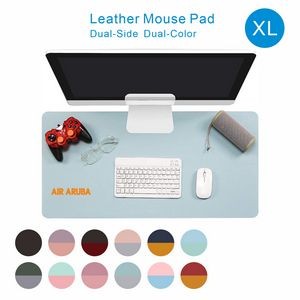 2 Sides Leather Office Desk Pad (47.24*23.62*0.08")