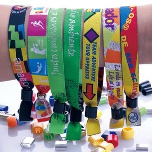 Party Fabric Woven event Wristband