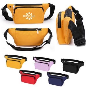 Multi Functional Outdoor Sports Water Resistant Oxford Fanny Pack