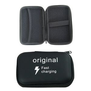 Tech Storage Case with logo imprinted in US