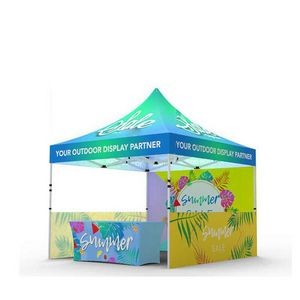 10'x10' canopy tent with walls Kit with stretch table cover