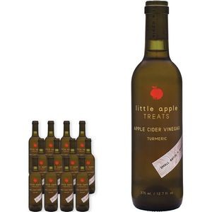 Little Apple Treats Apple Cider Vinegar With Turmeric: 12.7 oz Bottle