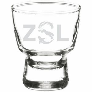Deep Etched or Laser Engraved Acopa Select 2 oz. Sake Shot Glass