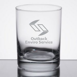 Deep Etched or Laser Engraved Libbey® 918CD Heavy Base 13.5 oz. Rocks / Double Old Fashioned Glass