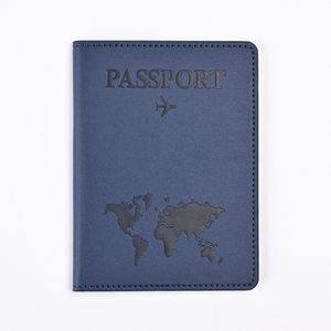 Multi-color Practical PU RFID Waterproof Passport Document Holder Wallet for Trip