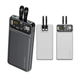 20,000mAh Portable Power Bank: Charge On-The-Go