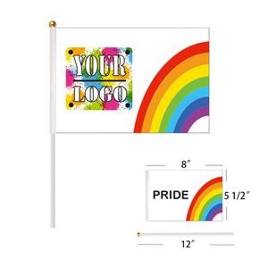 Pride Handheld Flag With Stick