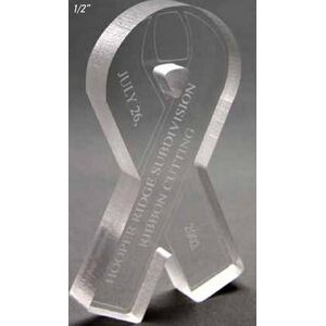 Acrylic Memory Ribbon Award