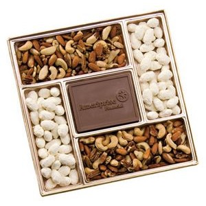 Large Chocolate Executive Centerpiece Box-Nut Lovers