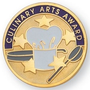 1" Culinary Arts Award Pin
