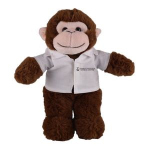 Soft Plush Stuffed Monkey in doctor's jacket.