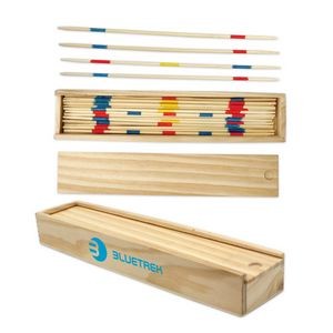 Pick Up Sticks in Wooden Box