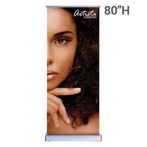 33.5 in. Silverwing - Double-Sided - 80"h Fabric Graphic Package