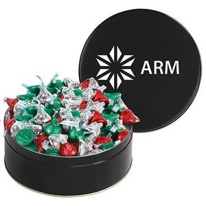 Large Assorted Snack Tins - Hershey's® Holiday Kisses