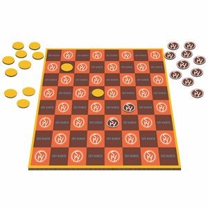 Table Top Checkers Game