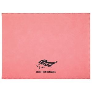 Pink Leatherette Certificate Holder