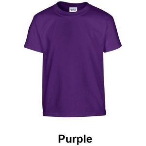 Irregular Gildan Youth T-Shirt Style # 5100B Purple - Size XL (Case of