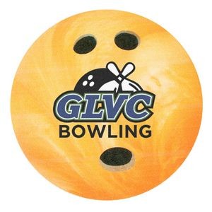 Full Color Process 40 Point Bowling Ball Pulp Board Coaster