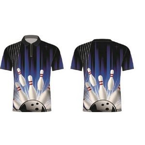 Small Batch Fully Sublimated Custom Bowling Jersey