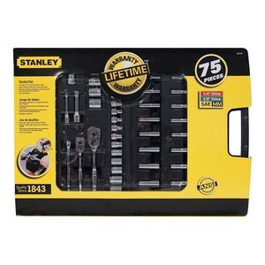 Stanley Tools 75 Piece Mechanic's Tool Set