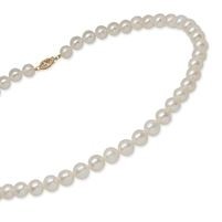 Jilco Inc. Pearl Necklace w/Gold Clasp