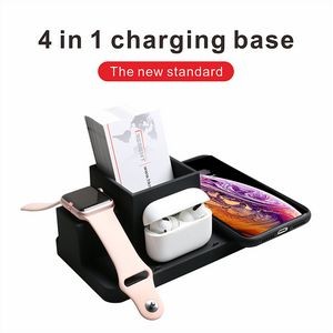 4-In-1 Pen Holder Wireless Charger