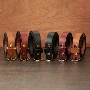 1" Full-Grain Leather Belt w/Buckle- Made in USA -High Quality handmade Belt