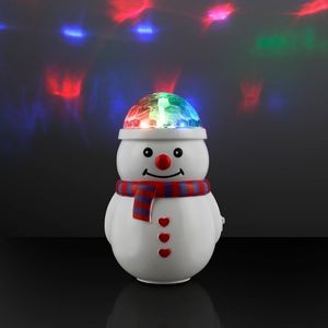 Magic Spin Snowman Light Projector - Blank