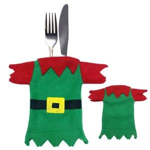Christmas Clothes Cutlery Cover