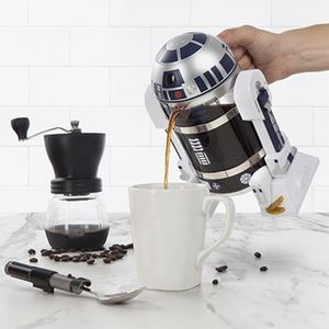 Robot Mini French Press Coffee Maker