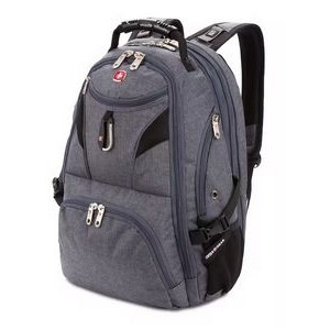 Swissgear 5977 17" Scansmart Laptop Backpack Heather Grey