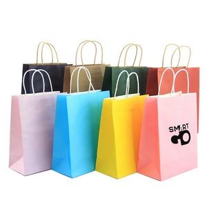 Colorful Bulk Gift Bags with Handles