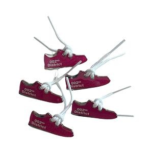 Sneaker Pin Real Lace Red