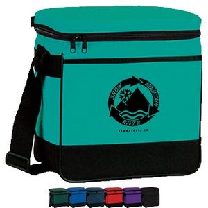 Premium Insulated 12 Pack Lunch Cooler Bag w/ Heat Sealed Reinforced Bottom (10" x 11" x 7")