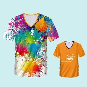 3D Print Graphic Short Sleeve T-Shirt for Kids