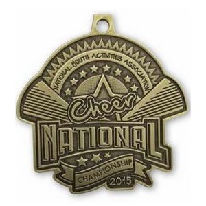 Custom Zinc Cast Medal (1 3/4")