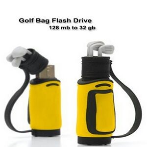 Golf Bag Flash Drive - 8 GB Memory