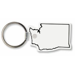 Washington State Shape Key Tag (Spot Color)