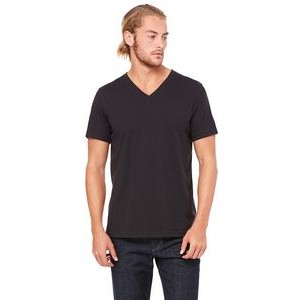 Canvas Unisex Jersey Short Sleeve V-Neck Tee Shirt