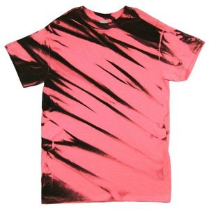 Black/Neon Pink Eclipse Graffiti Short Sleeve T-Shirt