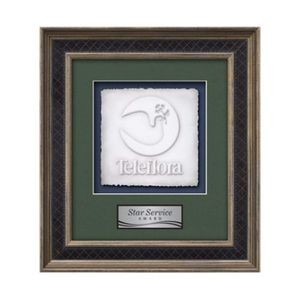 Tuscan Cast Paper Square - Rustic/Charcoal 13¾"x15¼"