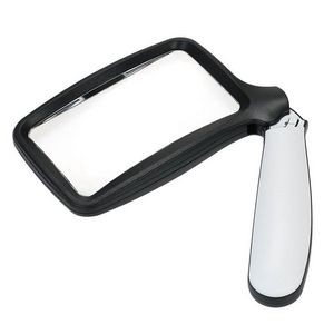 2X Handheld Folding Reading Magnifier With 5 Leds